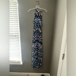 Long colorful maxi dress